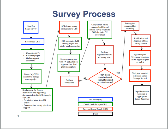 Flowchart of the survey process